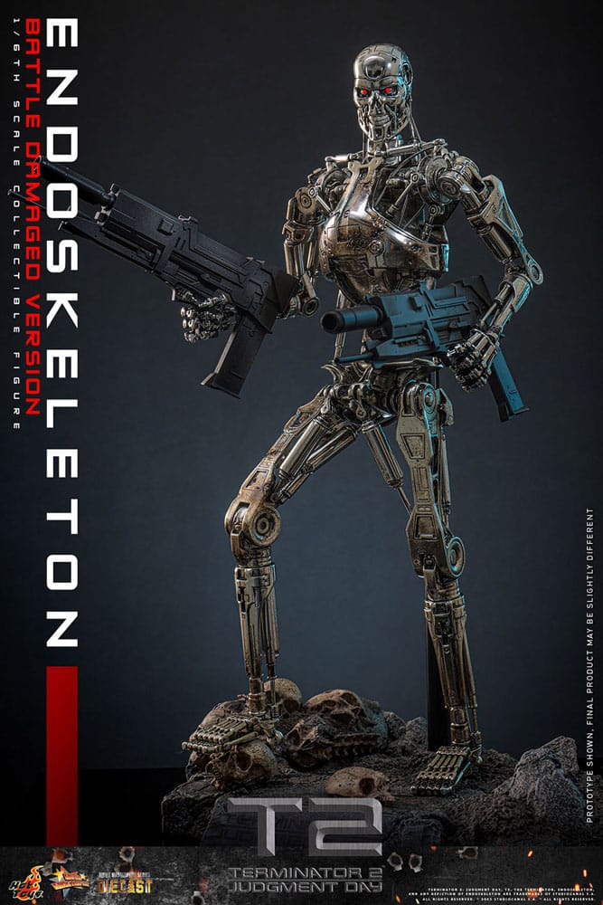 Terminator 2: Judgment Day Movie Masterpiece Die-cast Action Figure 1/6 ...